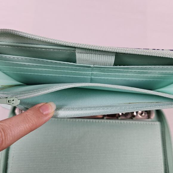 Filofax Saffiano Personal Compact Zip Organizer Spiral Wallet Travel Case Budget - Picture 8 of 13